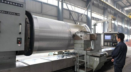 CNC heavy duty lathes ck 61200 for cranes
