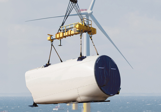 Wind Turbine Nacelles Lifting