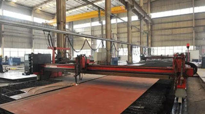 cnc flame cutting machine for gantry crane 