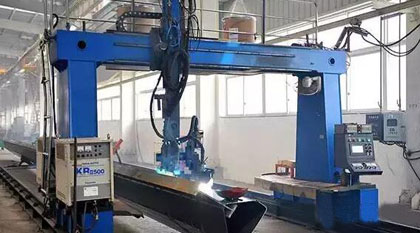 gantry crane double head welding 